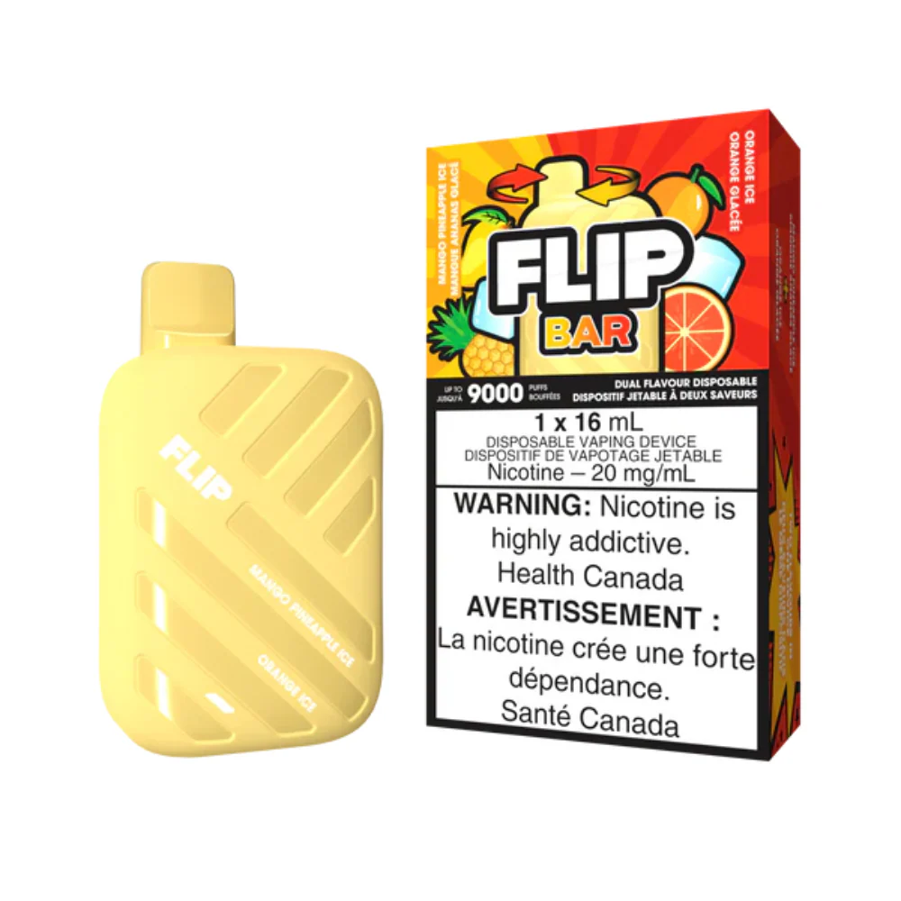 Vaper Stlth Flip Bar Orange Piña Ice 9000 Puffs de STLTH - Oferta especial
