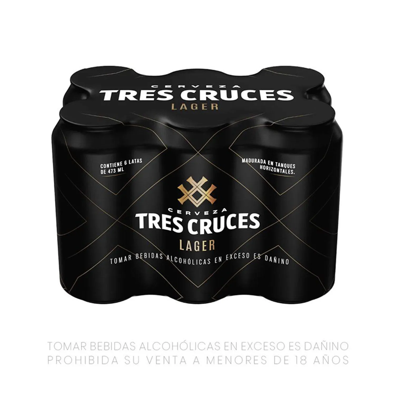 Sixpack Tres Cruces Lager Lata 473ml de Tres Cruces - Oferta especial