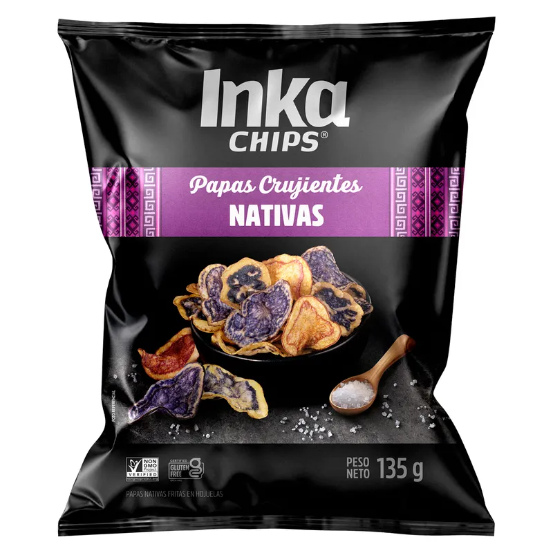 Papas Inkachips Nativas 135gr  de Inkachips - Oferta especial