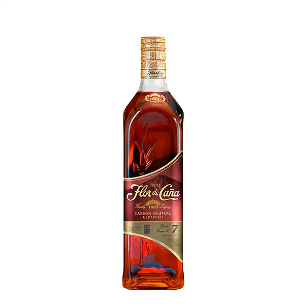 Flor de Caña 7 años Botella 750ml de Flor de Caña - Oferta especial