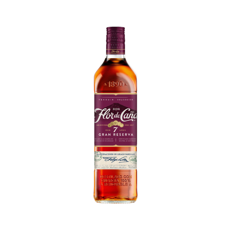Flor de Caña 7 años Botella 750ml de Flor de Caña - Oferta especial