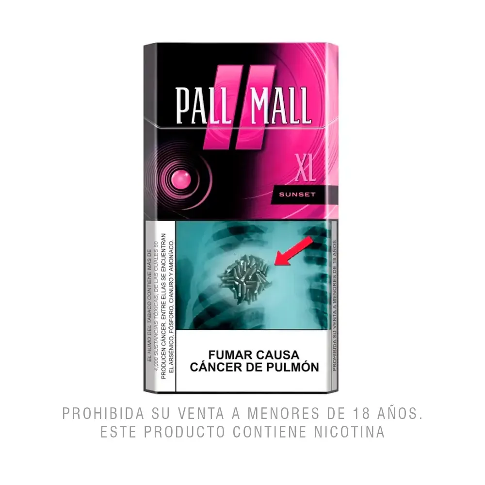 Cigarros Pall Mall Sunset XL 20 und  de Pall Mall - Oferta especial