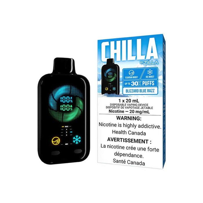 Vaper Desechable STLTH Chilla By Zilla 30k Puffs Blizzard Blue Razz de STLTH - Oferta especial