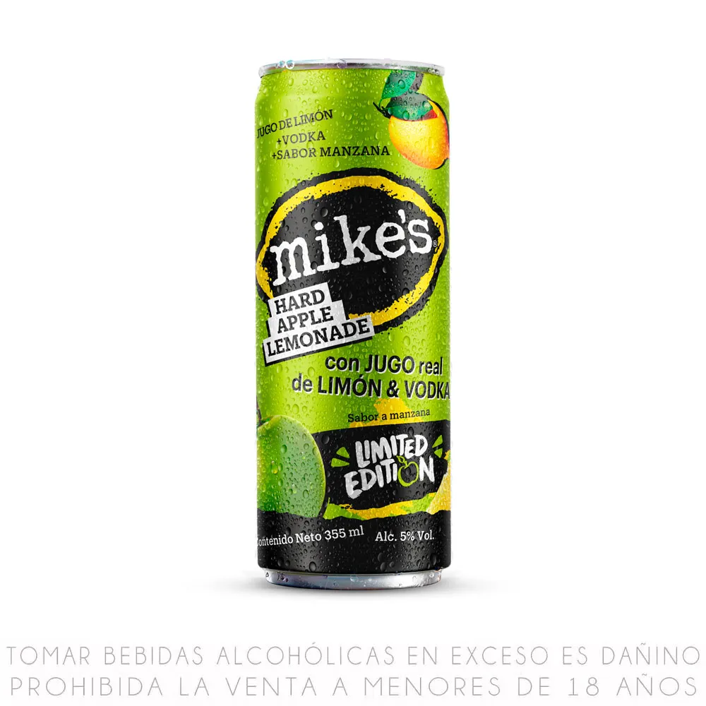 Mike's Hard Apple Lemonade Lata 355ml de Mike's - Oferta especial