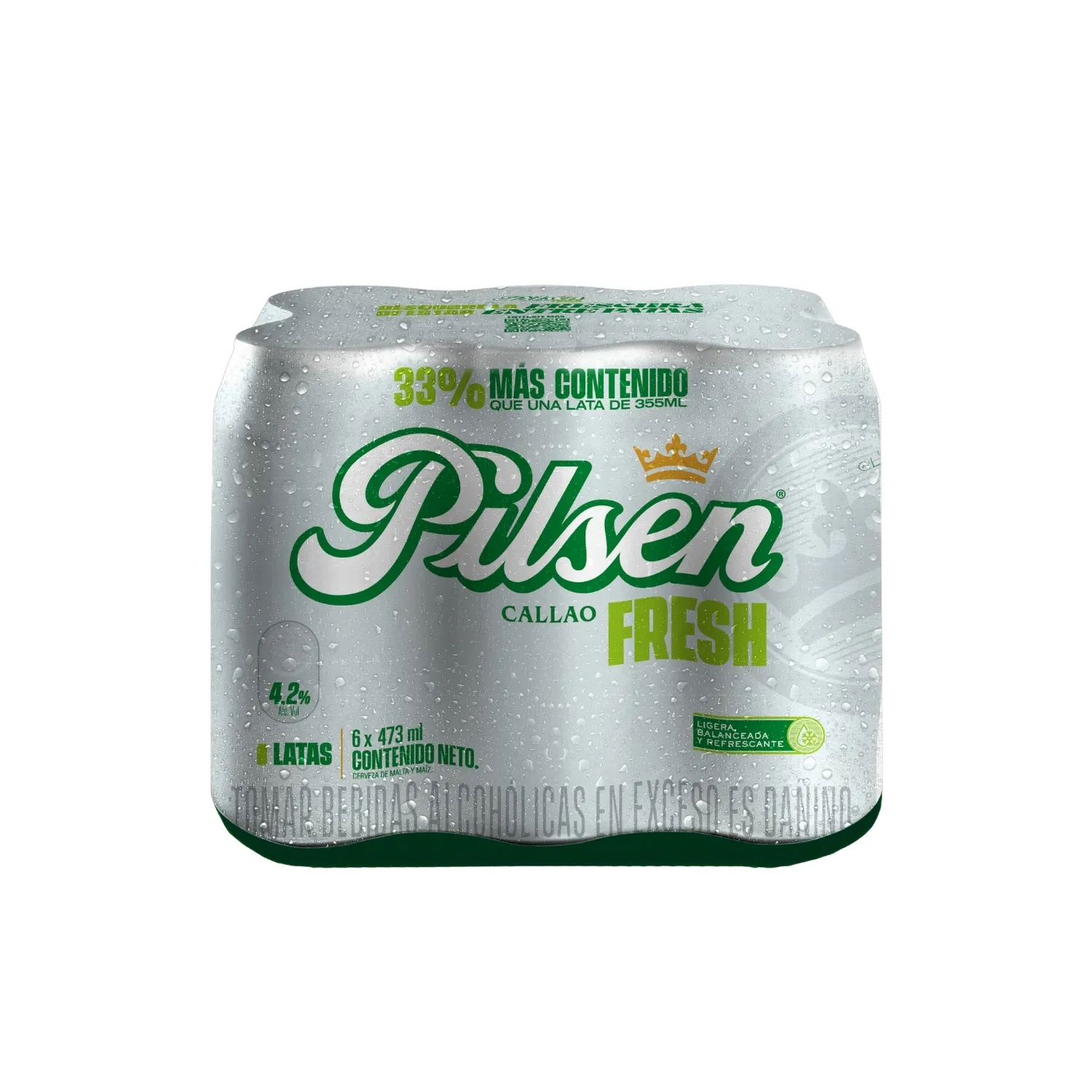 Sixpack Pilsen Fresh 473ml