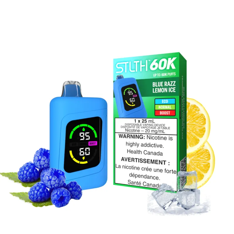 Vaper Desechable STLTH 30k Puffs Blue Razz Lemon Ice de STLTH - Oferta especial