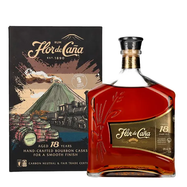 Flor de Caña 18 años 750ml de Flor de Caña - Oferta especial
