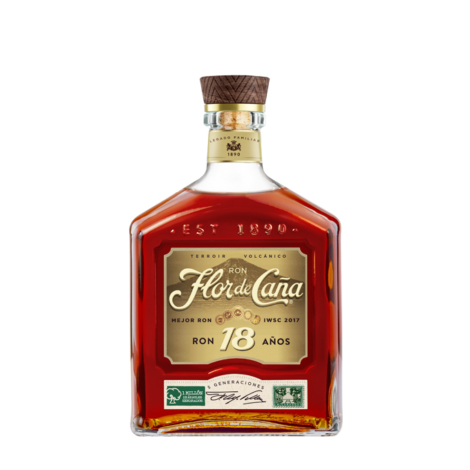 Flor de Caña 18 años 750ml de Flor de Caña - Oferta especial