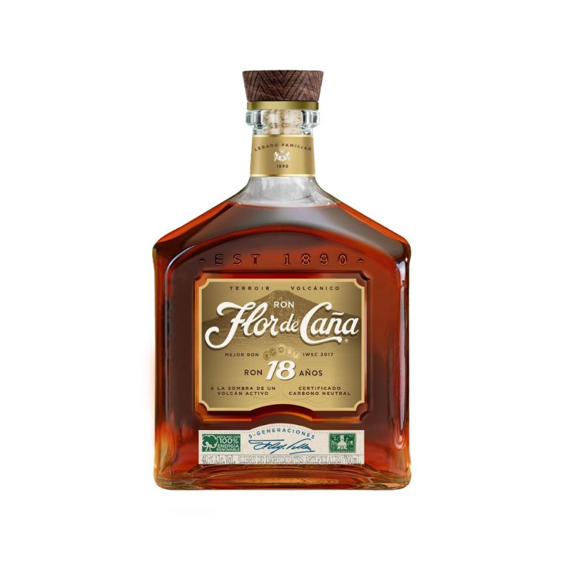 Flor de Caña 18 años 750ml