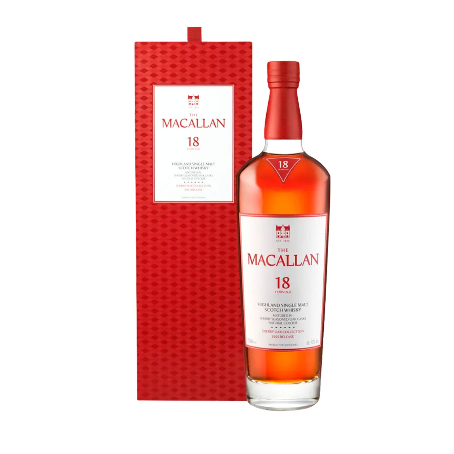 Whisky The MACALLAN Sherry Oak Cask 18 años Botella 700 ml de Macallan - Oferta especial