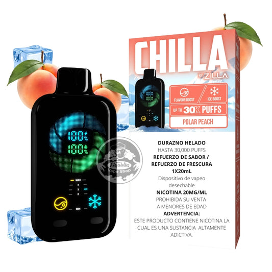 Vaper Desechable STLTH Chilla By Zilla 30k Puffs Polar Peach de STLTH - Oferta especial