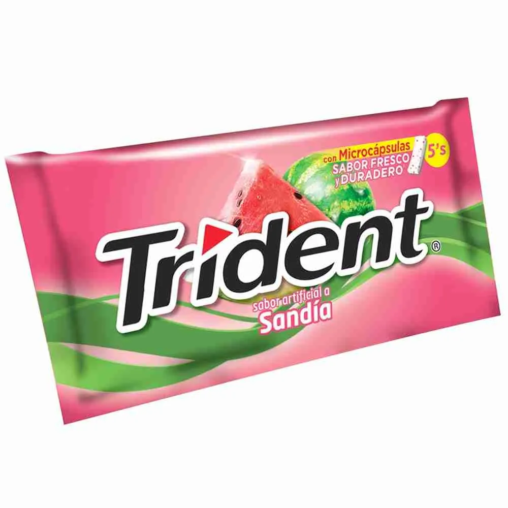 Chicle Trident Sandía 8.5gr de Trident