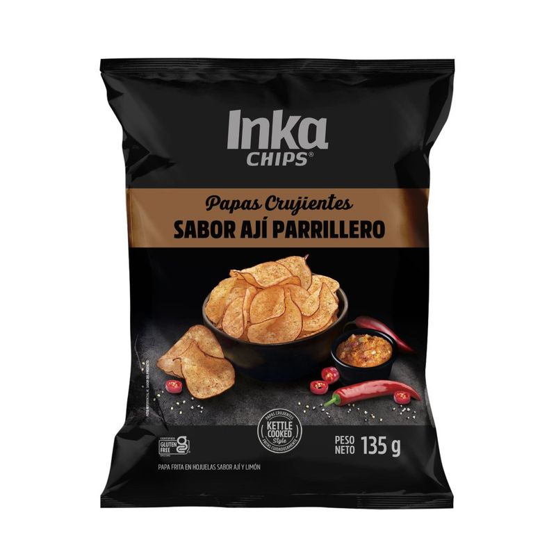 Papas Inkachips Ají Parrillero 135gr de Inkachips - Oferta especial