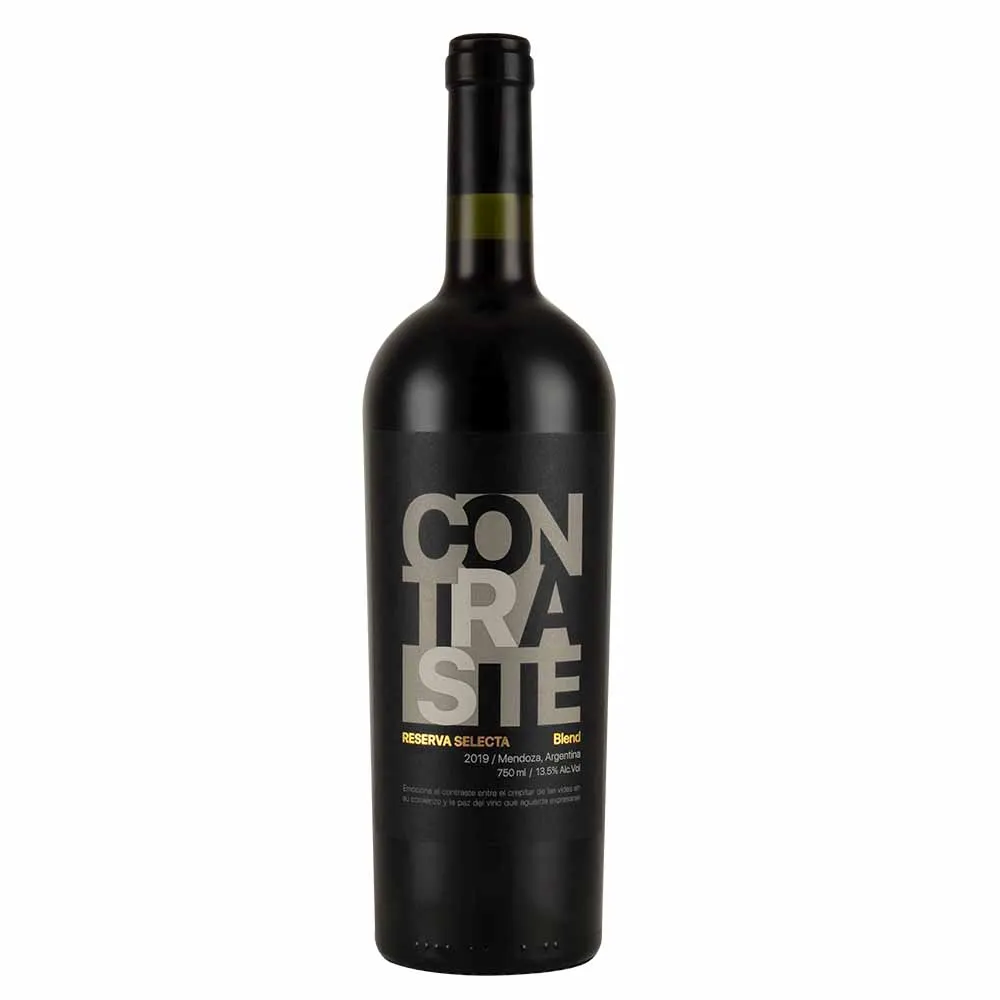 Vino Contraste Reserva Selecta Blend Botella 750ml