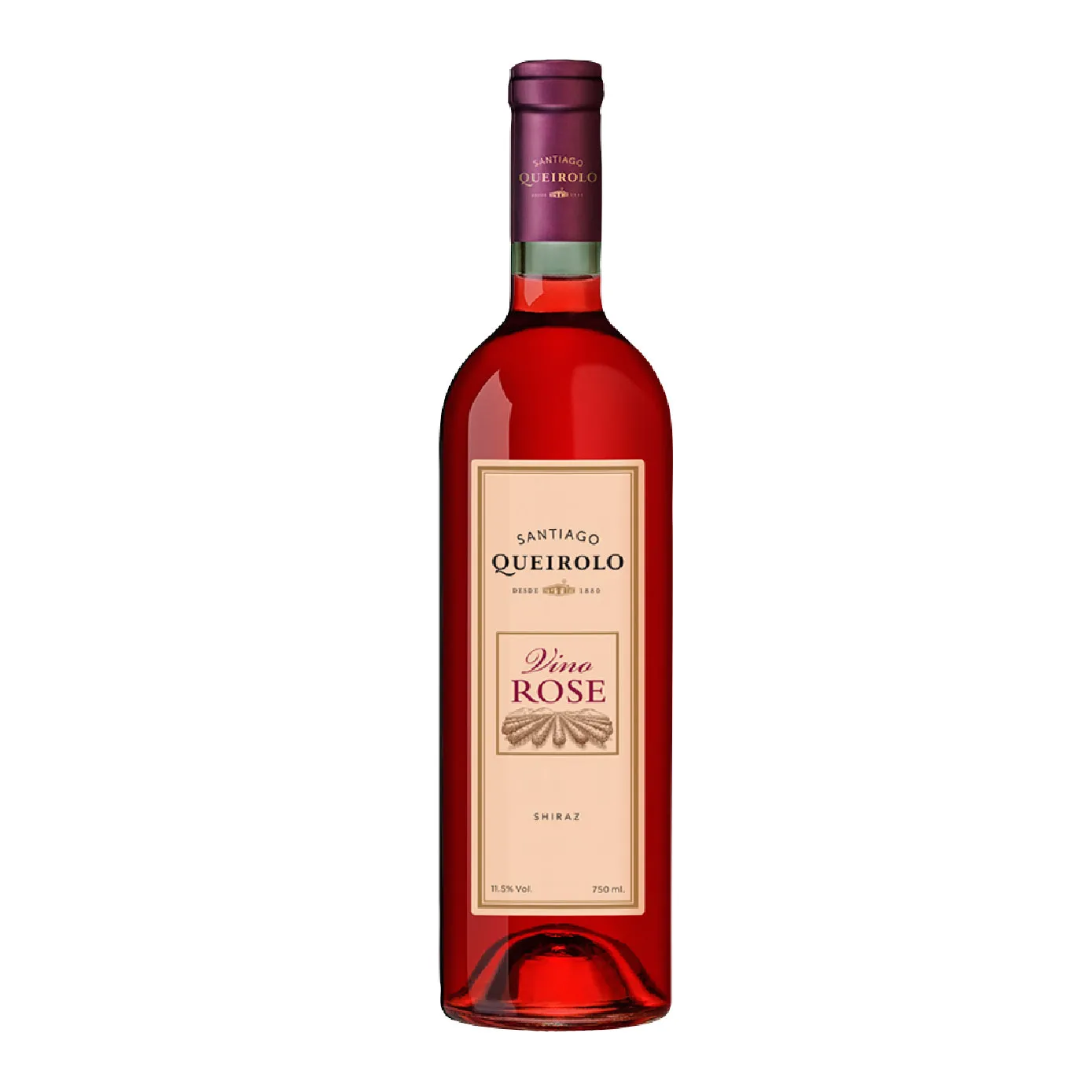 Vino Santiago Queirolo Rosé Botella 750ml de Santiago Queirolo - Oferta especial
