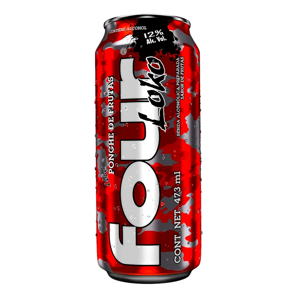 Fourloko Ponche de Frutas Lata 473ml de Fourloko - Oferta especial