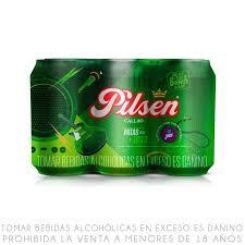 Sixpack Pilsen Lata 355ml de Pilsen - Oferta especial
