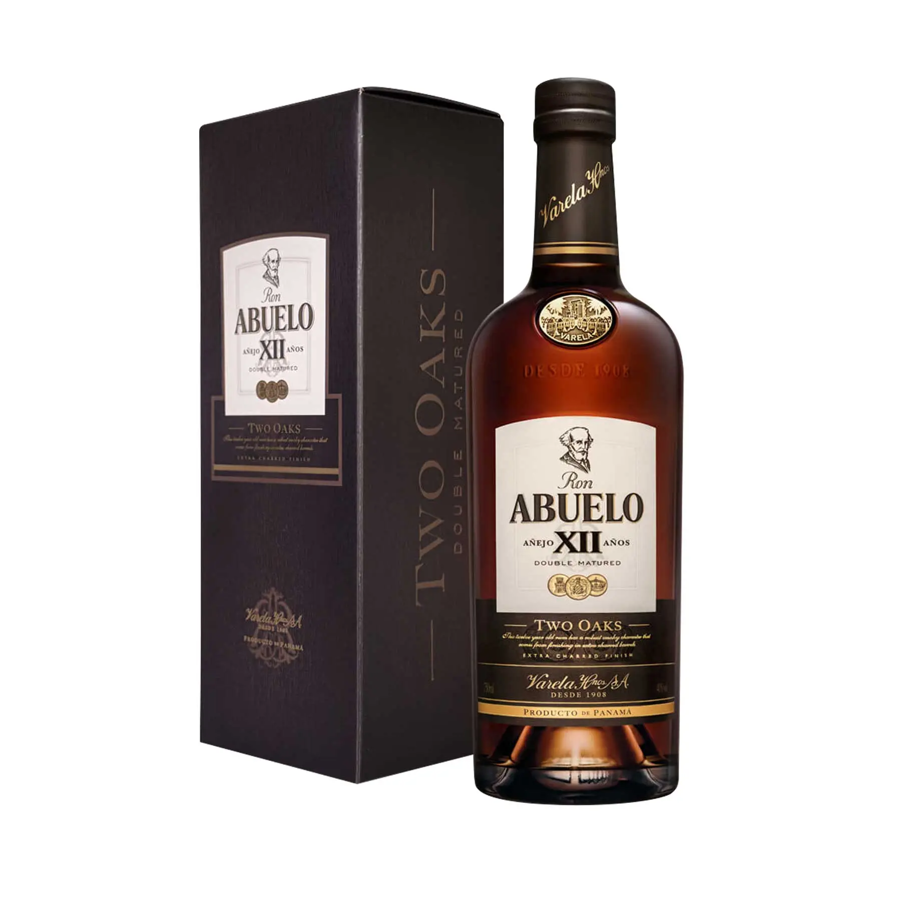 Ron Abuelo Añejo 12 años Two Oaks Botella 750ml de Ron Abuelo - Oferta especial