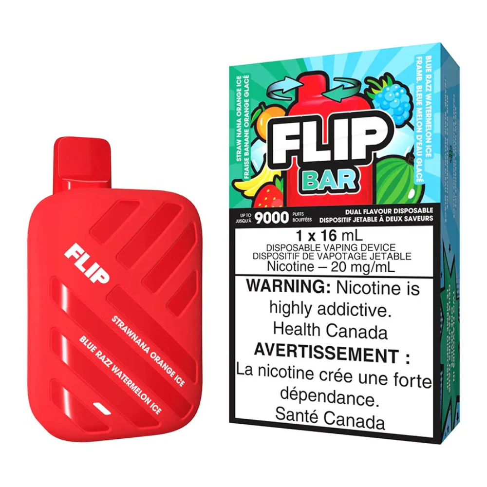 Vaper Stlth Flip Bar Blue Razz Watermelon Straw Nana Orange Ice 9000 Puffs de STLTH - Oferta especial