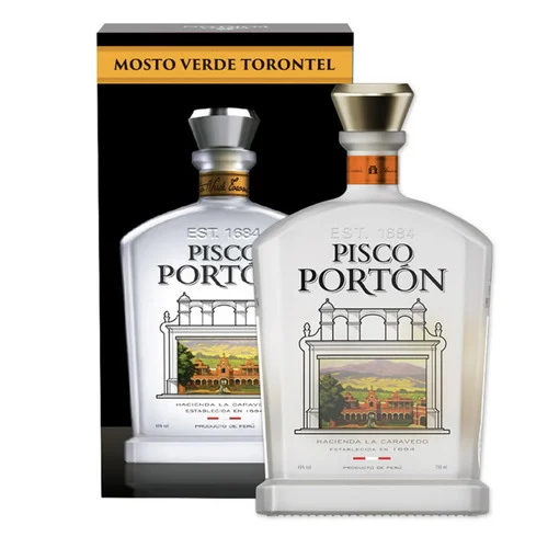 Pisco Mosto Verde Torontel Botella 750ml de Portón - Oferta especial
