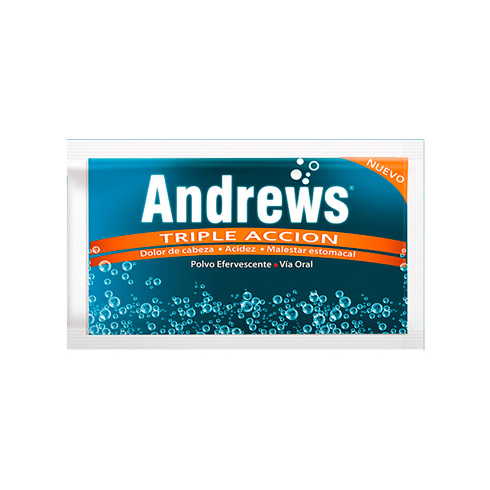 Sal Andrews Triple Acción Polvo Efervescente 7.9gr de Sal de Andrews - Oferta especial