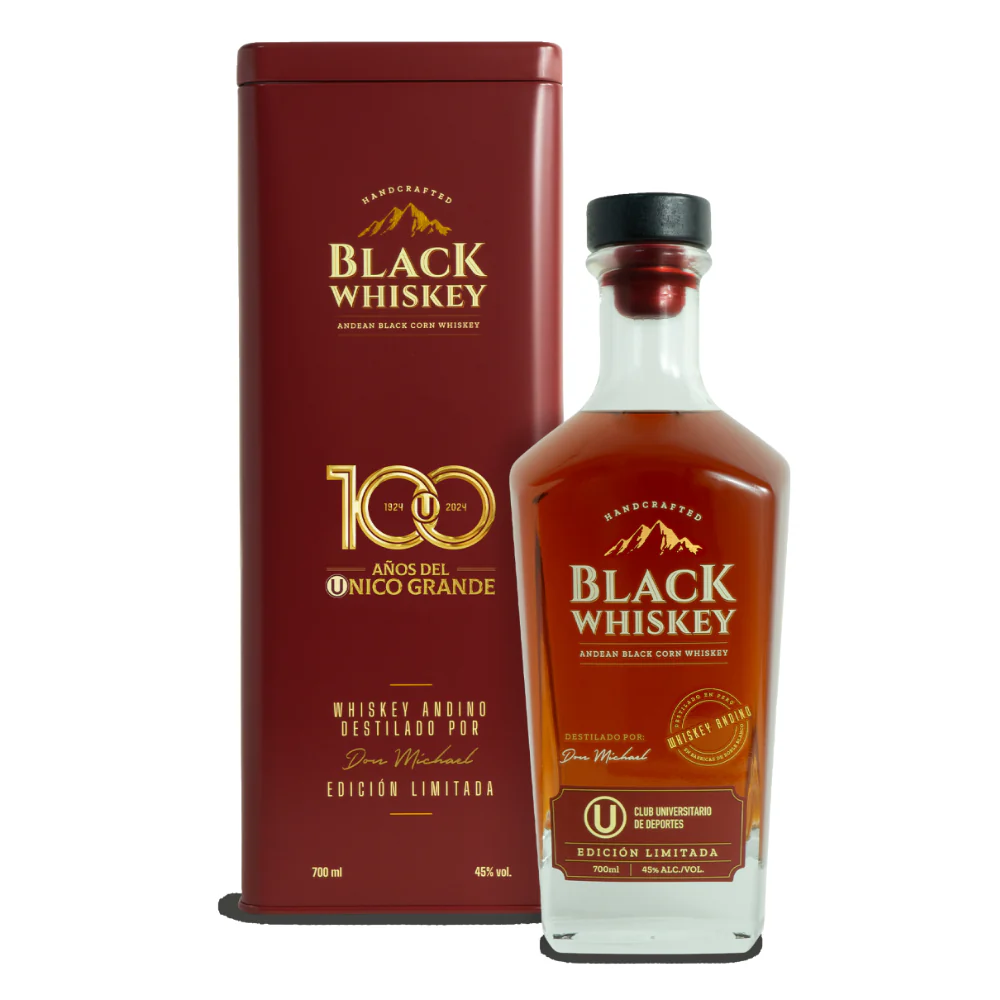 Don Michael Black Whiskey Universitario Botella 700ml de Black Whiskey - Oferta especial