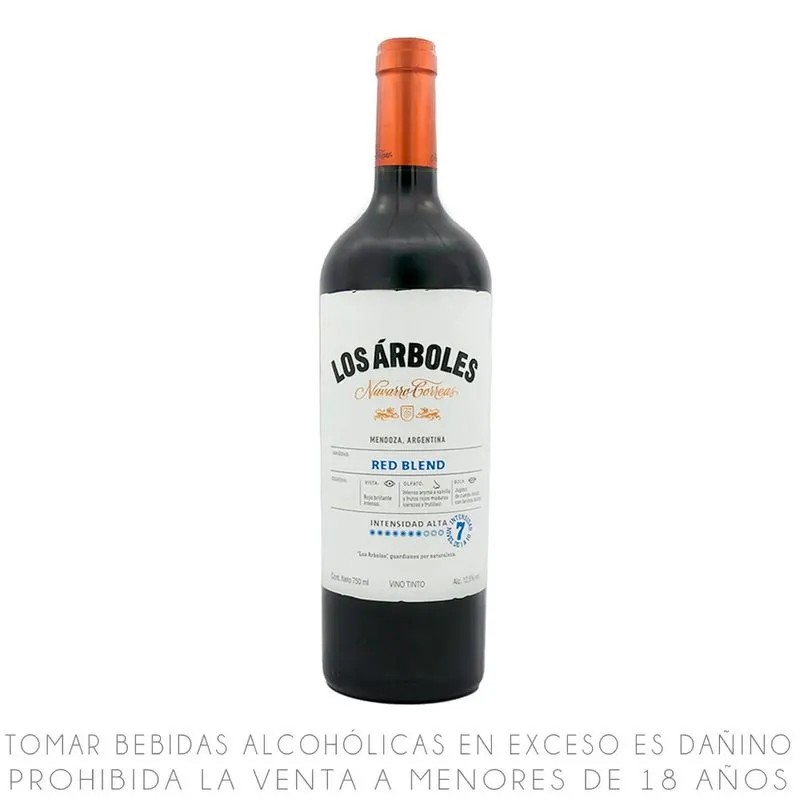 Vino Los Árboles Red Blend Botella 750ml de Navarro Correas - Oferta especial