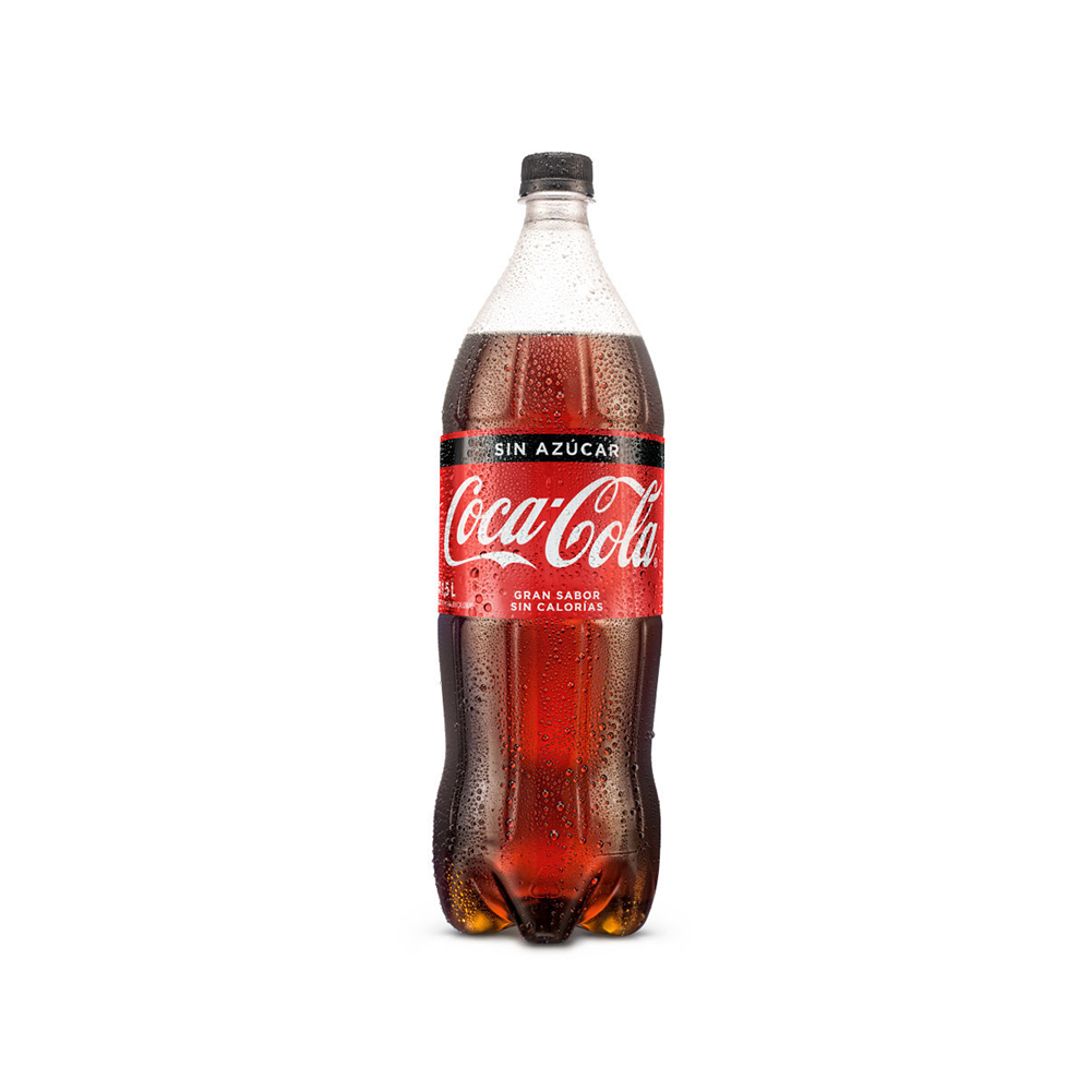 Gaseosa Coca Cola Sin Azúcar 1.5Lt de Coca Cola 
