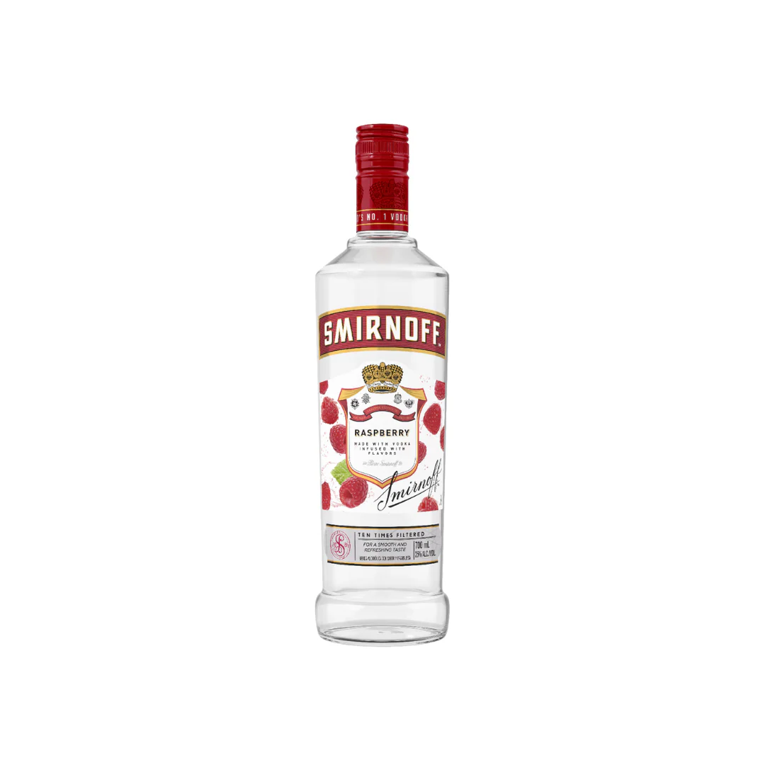 Vodka Smirnoff Raspberry Botella 700ml de Smirnoff - Oferta especial