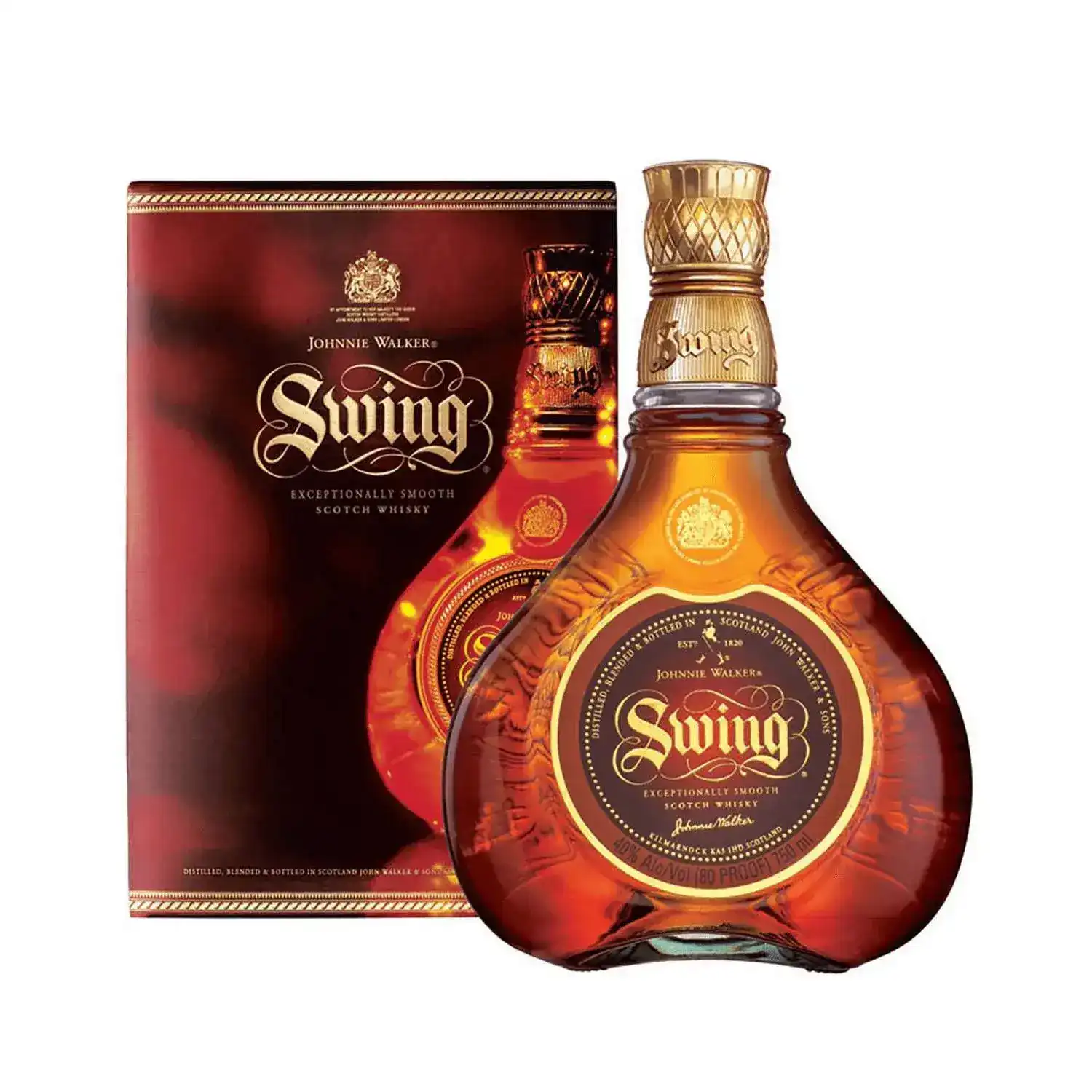Whisky Johnnie Walker Swing Botella 750ml de Johnnie Walker - Oferta especial