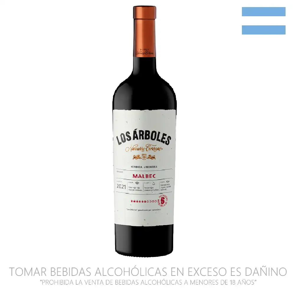 Vino Los Arboles Malbec Botella 750ml de Navarro Correas - Oferta especial