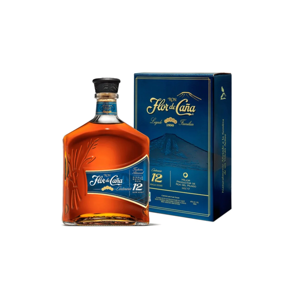 Flor de Caña 12 años Botella 750ml de Flor de Caña - Oferta especial