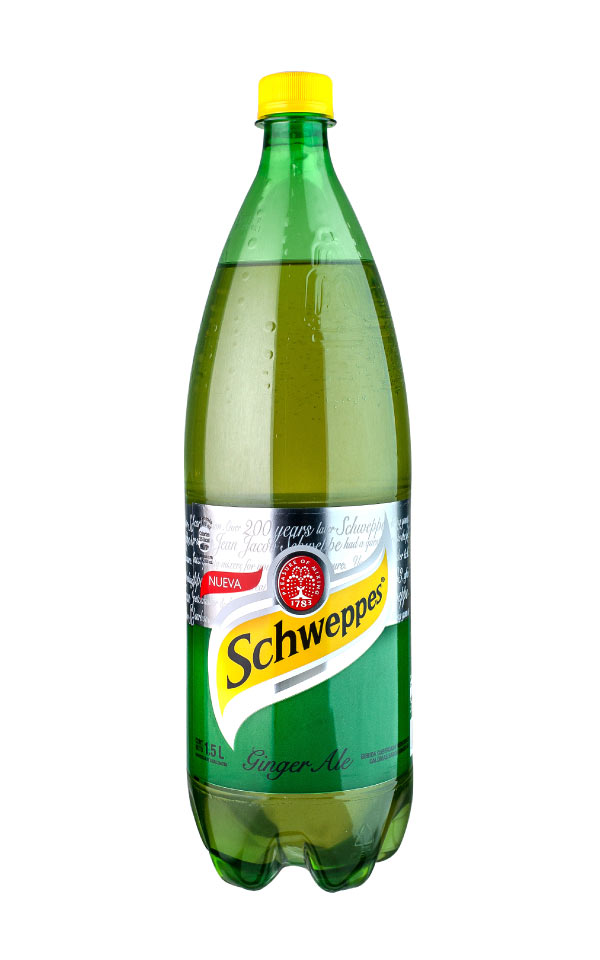 Gaseosa Schweppes Ginger Ale 1.5Lt