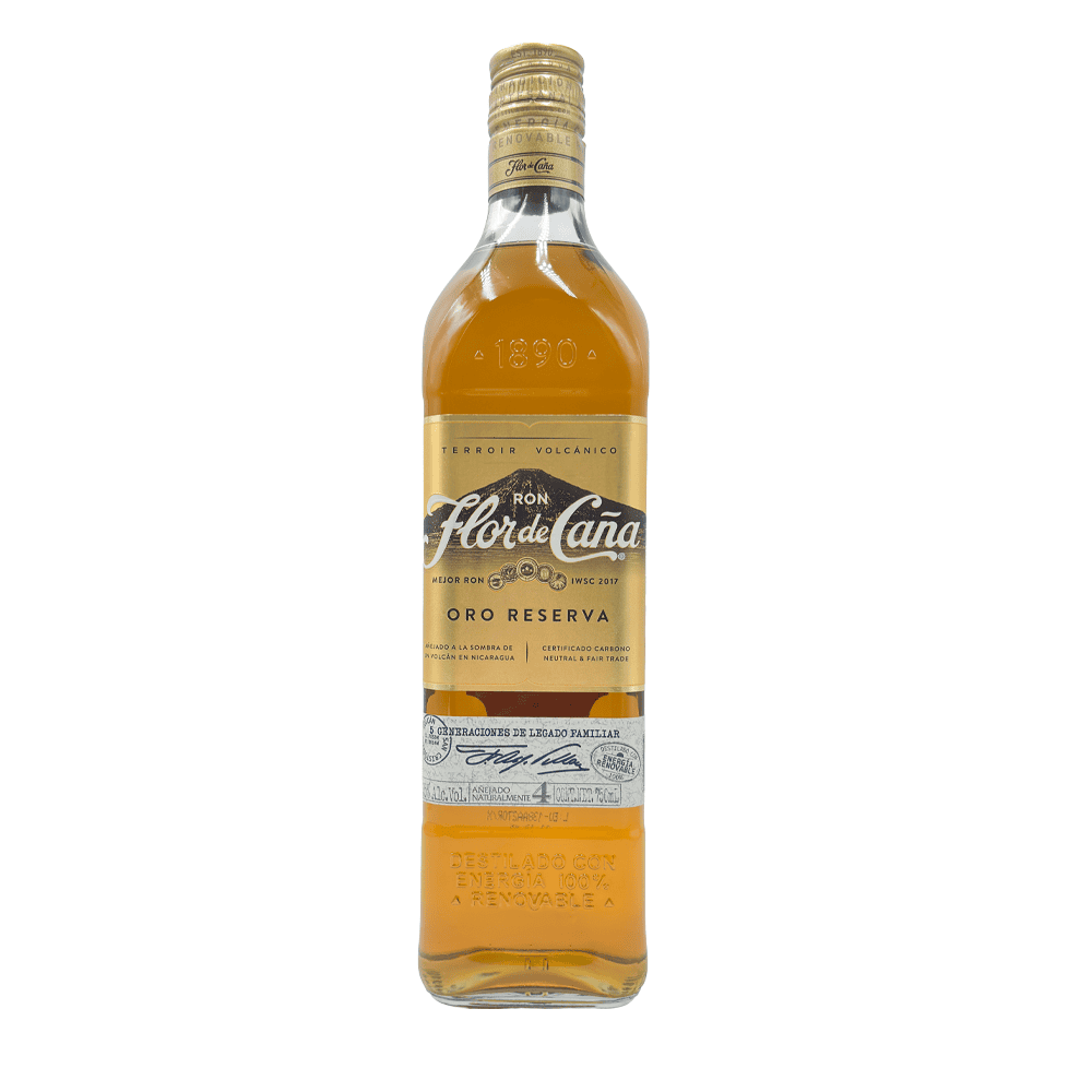 Flor de Caña 4 años Botella 750ml de Flor de Caña - Oferta especial