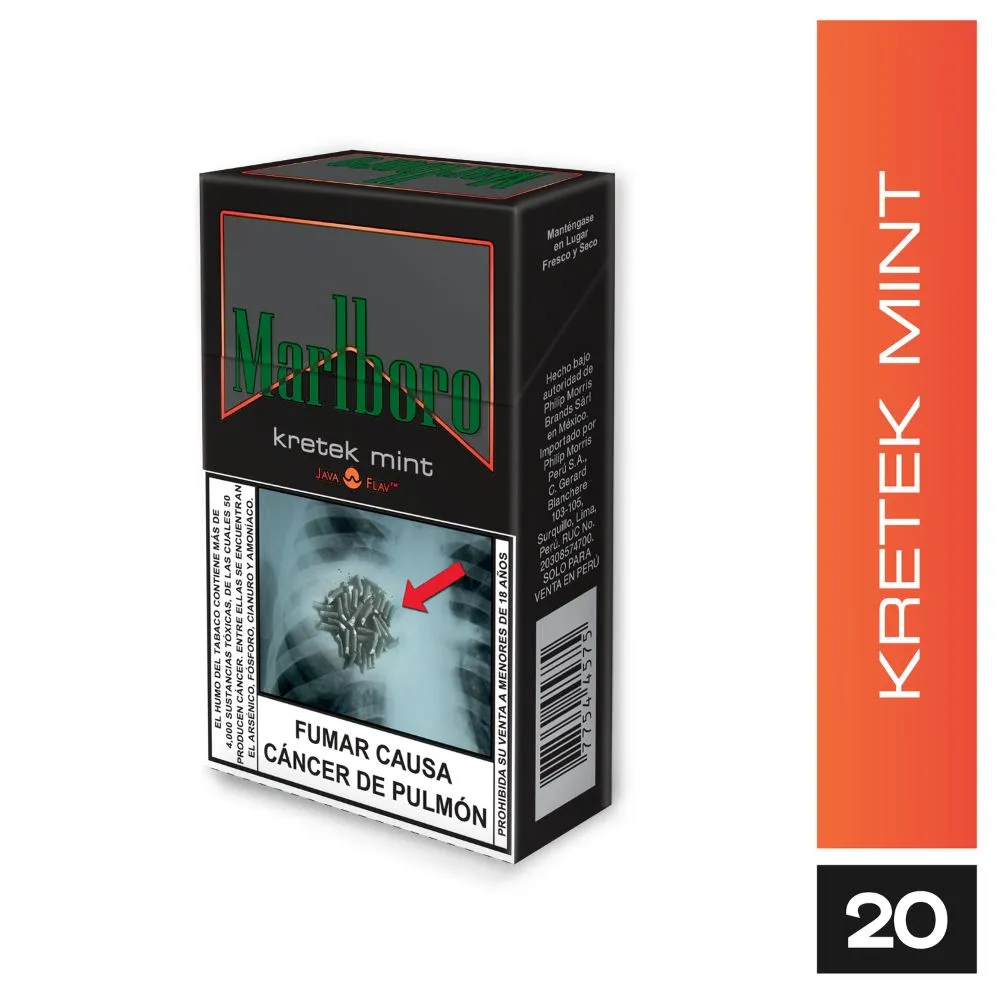 Cigarros Marlboro Kretek Mint 20 und de Marlboro - Oferta especial