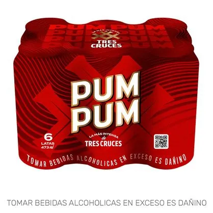 Cerveza Tres Cruces PUM PUM Lata 473ml de Tres Cruces - Oferta especial